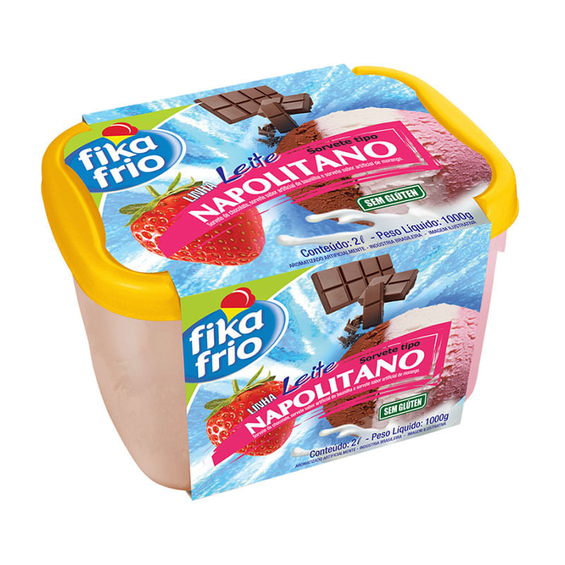 Sorvete Fika Frio 2L Napolitano