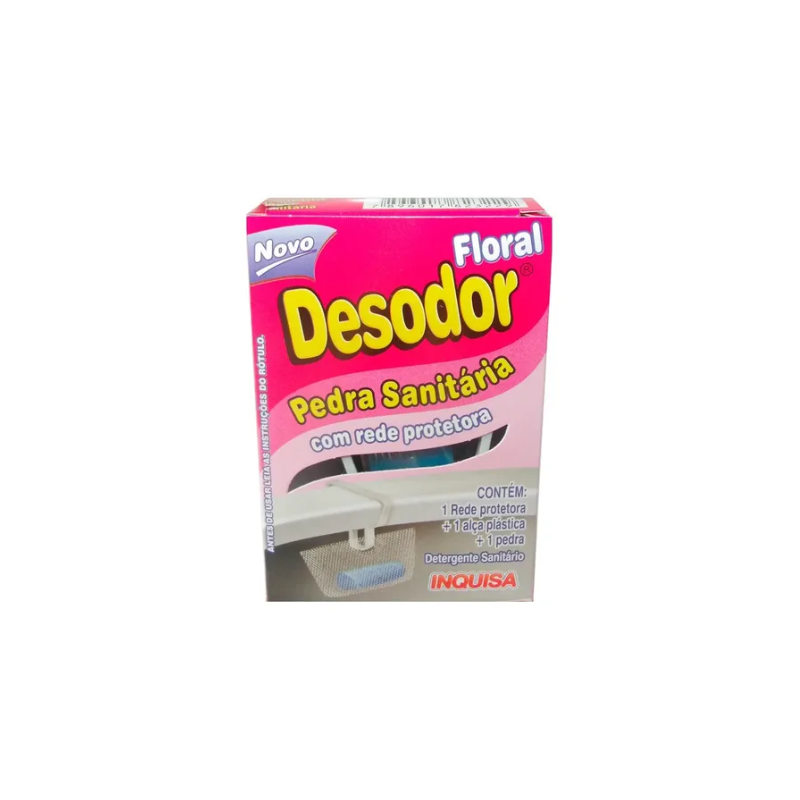 Pedra Sanitária Desodor Brisa Floral 40g