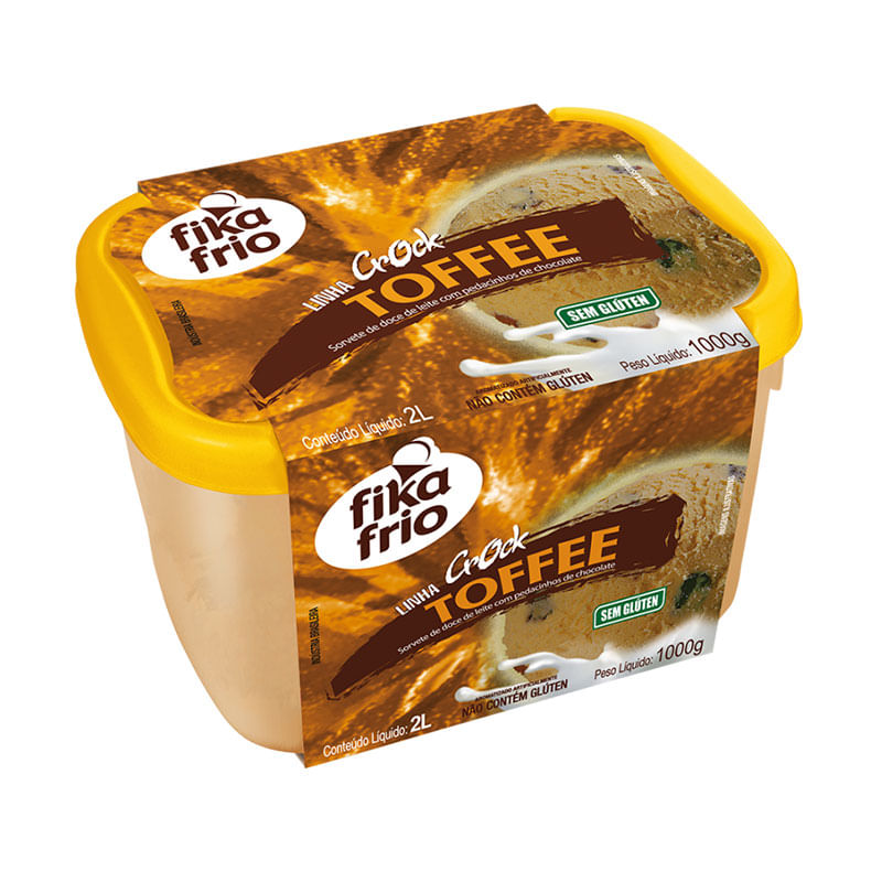 Sorvete Fika Frio 2L Toffee