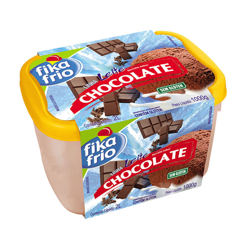 Sorvete Fika Frio 2L Chocolate
