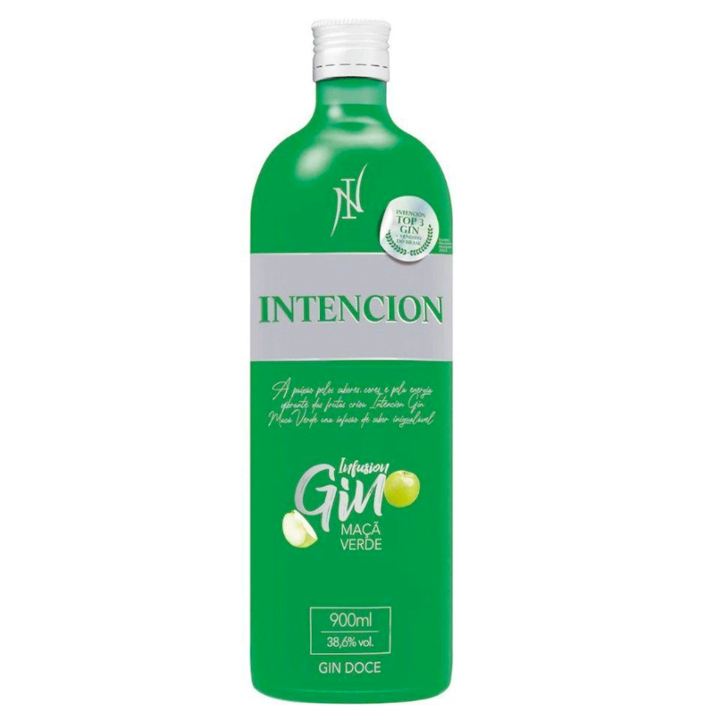 Gin Intencion Maçã Verde 900ml