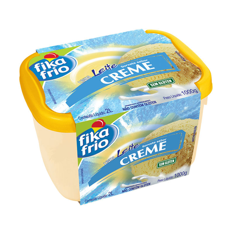 Sorvete Fika Frio 2L Creme
