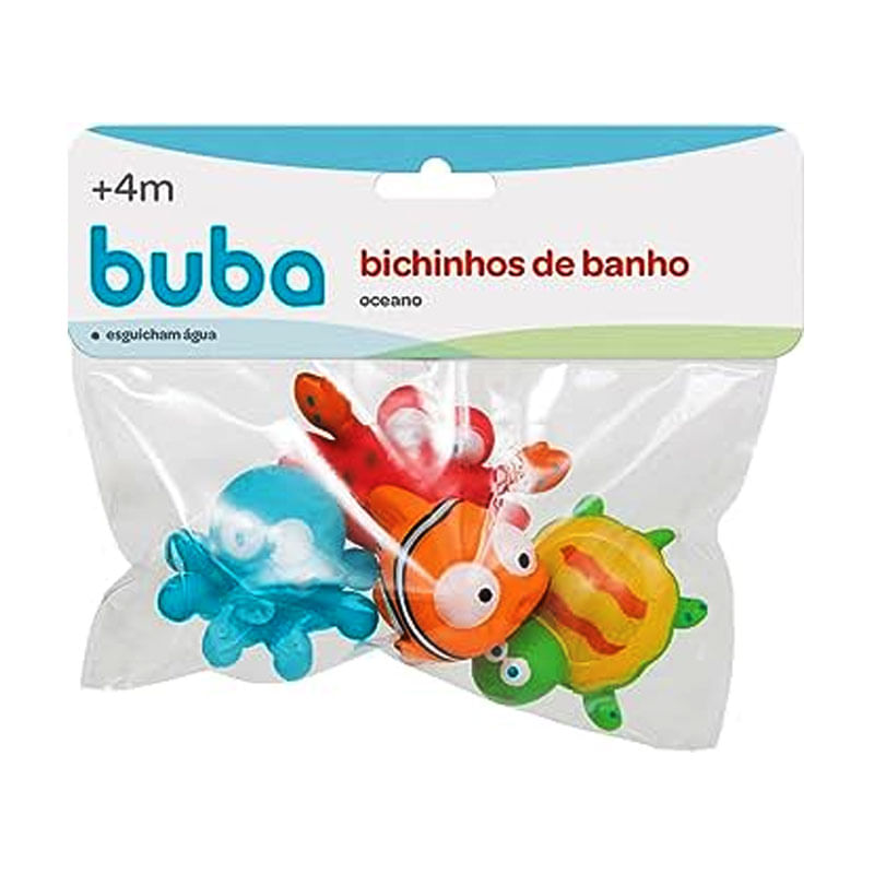 Bichinhos para Banho Oceano