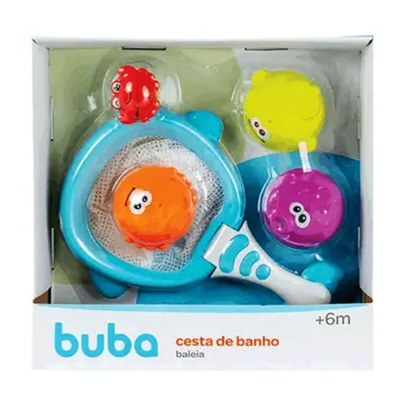 CESTA DE BANHO BALEIA