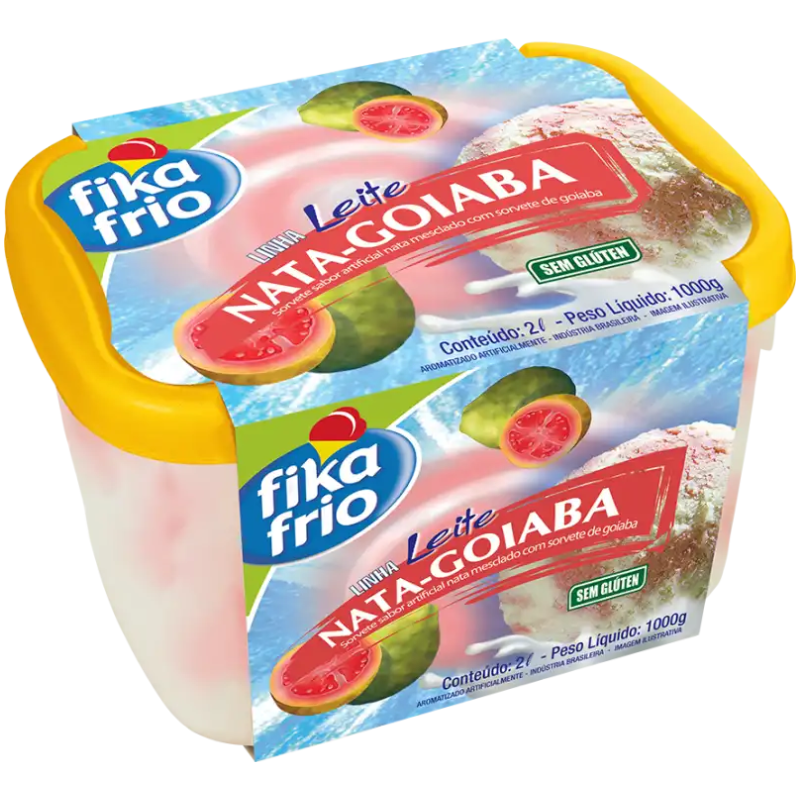 Sorvete Fika Frio 2L Nata Goiaba
