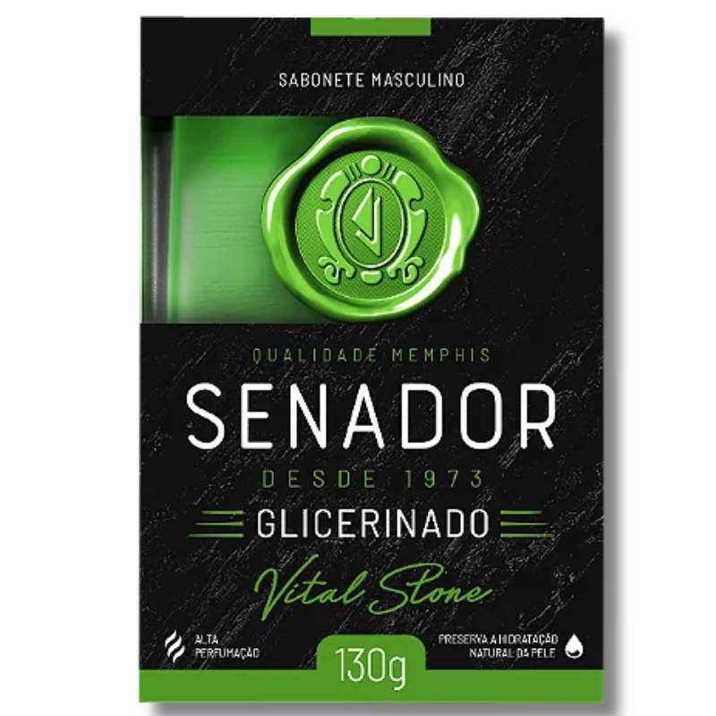 Sabonete Senador Platinum 130g