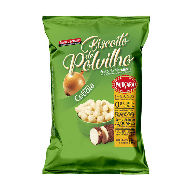 Biscoito Pajuçara Polvilho 35g Cebola