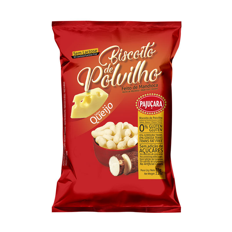 Biscoito Pajuçara Polvilho 35g Queijo