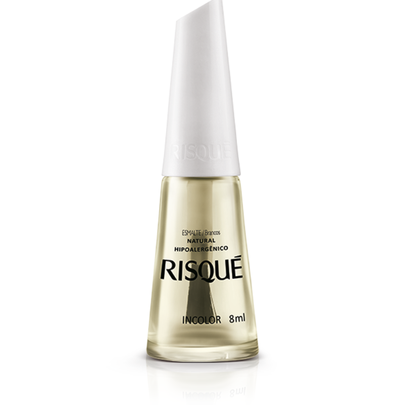 Esmalte Risqué Natural Incolor 8 ml