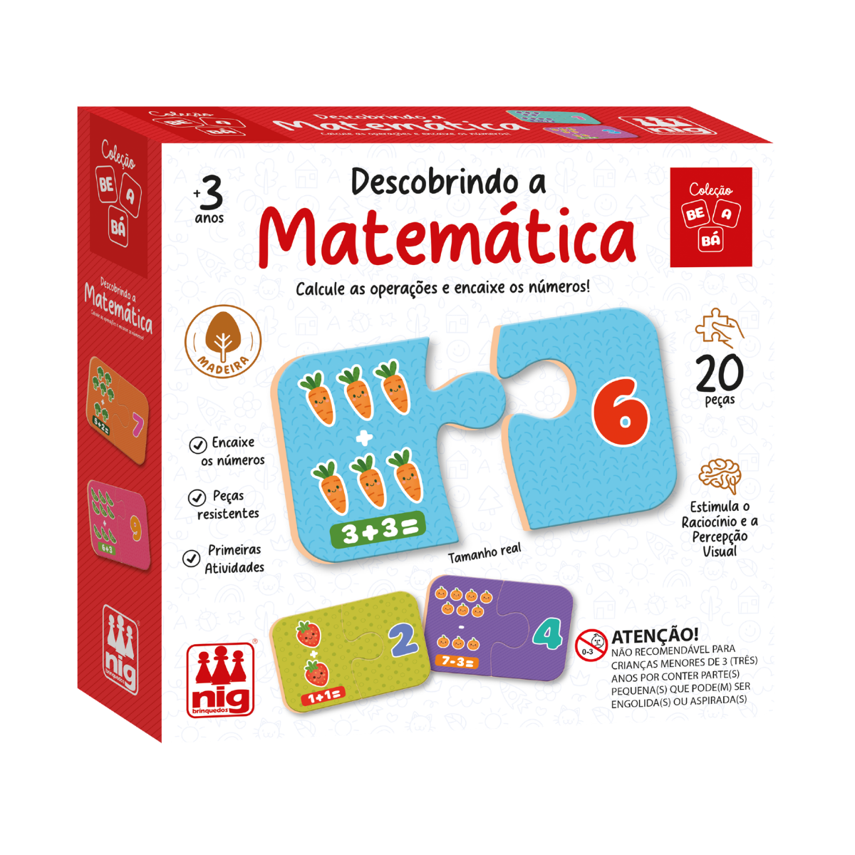 Jogo Descobrindo A Matemática - Nig Brinquedos