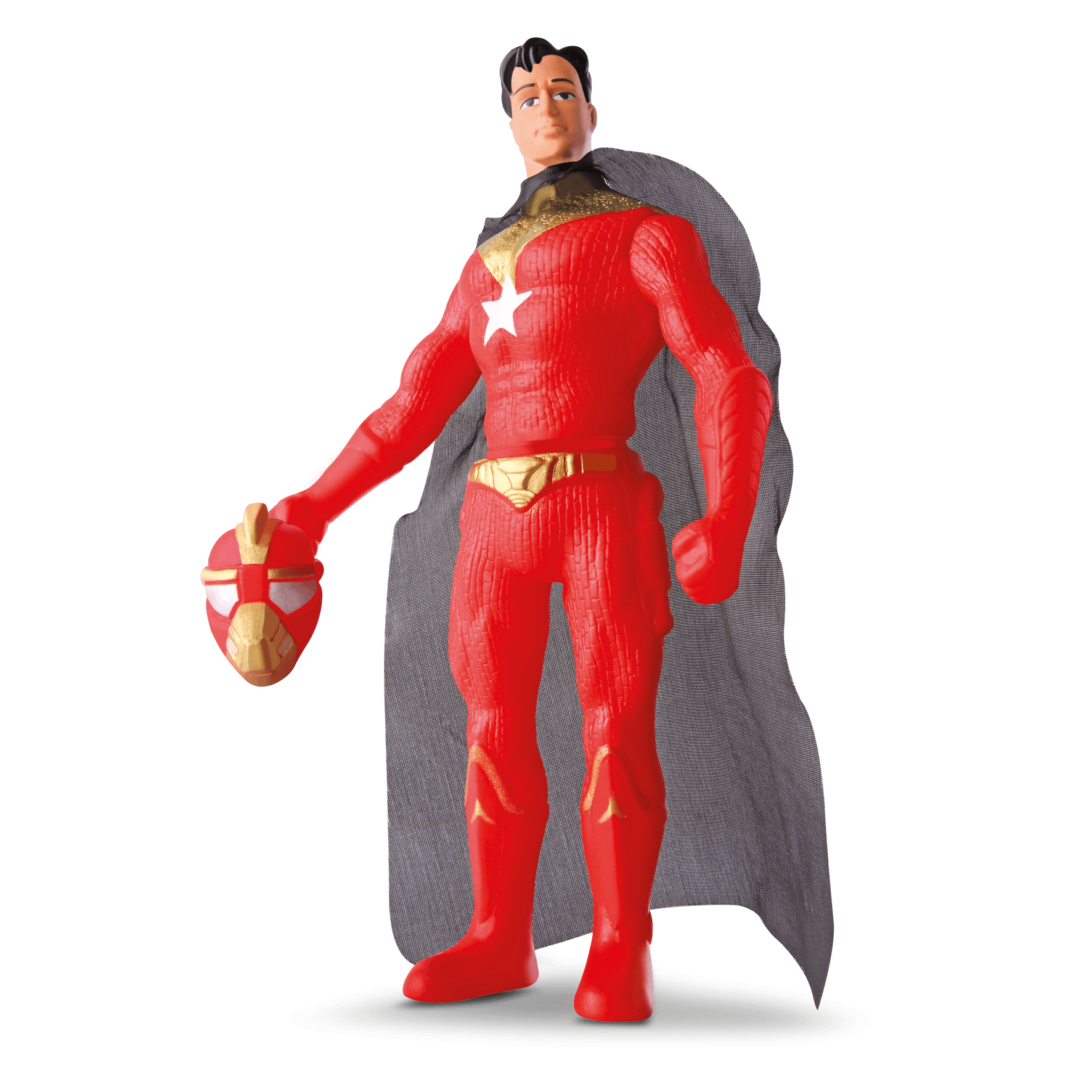 Boneco Articulado Star Hero Vermelho 