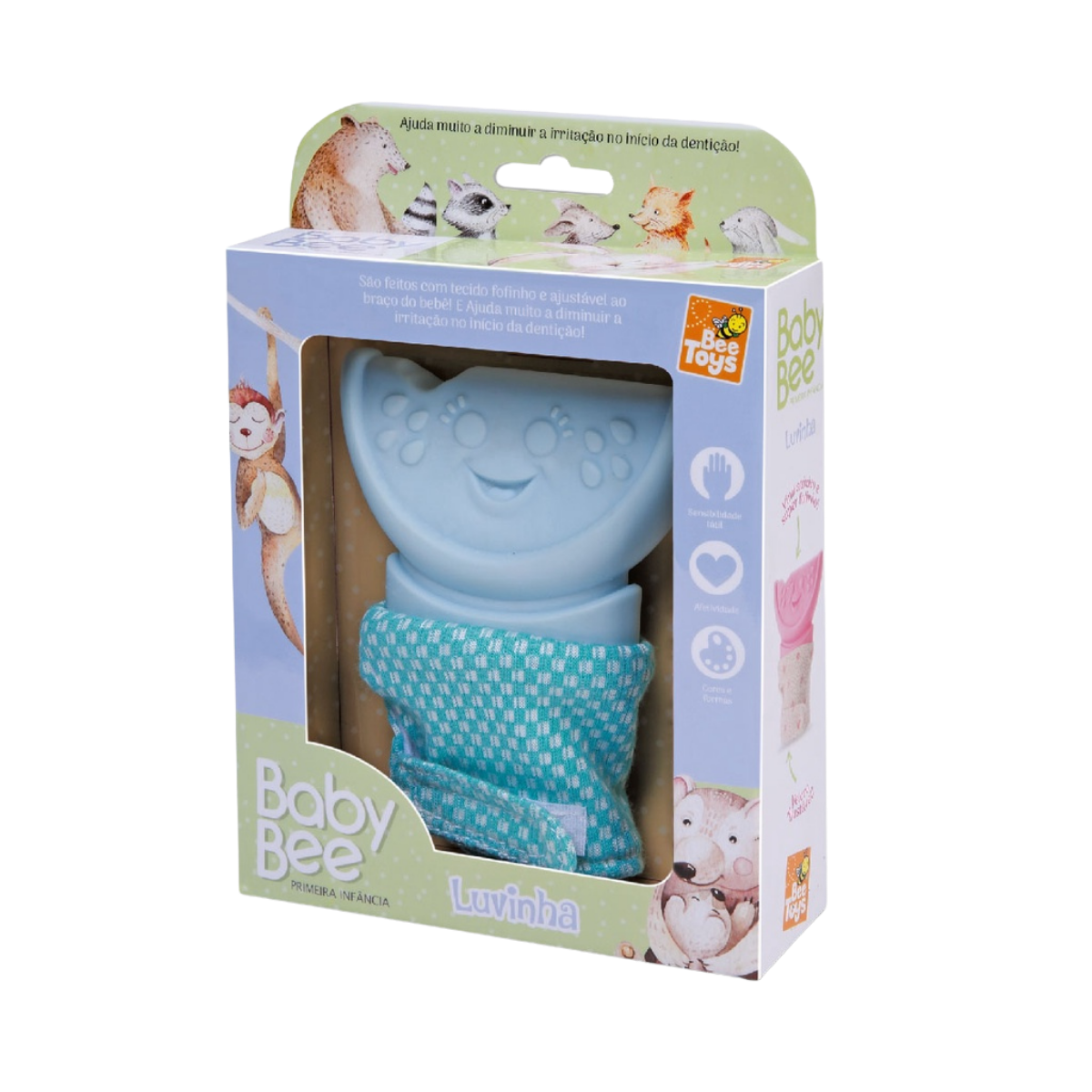 Luva Baby Bee Mordedor Infantil - Bee Toys