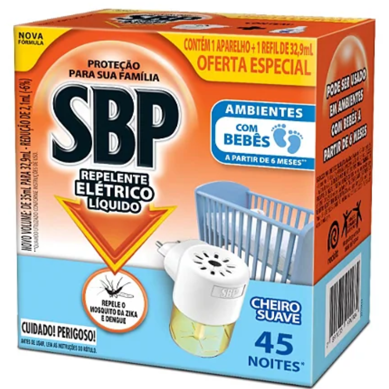 SBP Líquido Refil  Cheiro Suave  1x2un