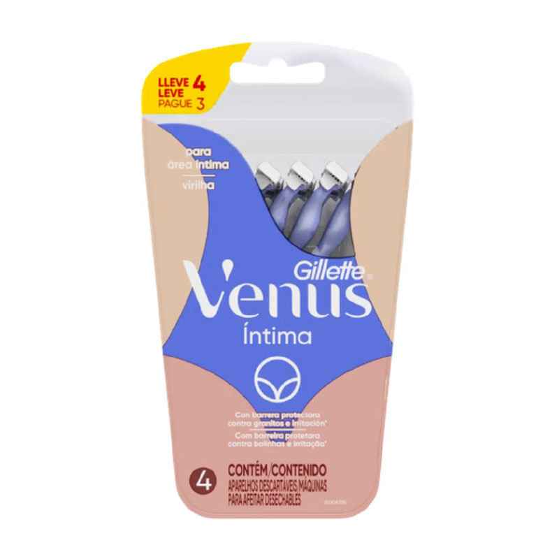 Aparelho de Barbear Venus Depilação Íntima L4P3