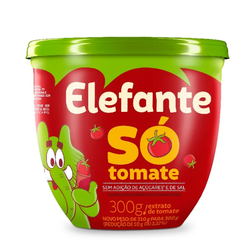 EXTR TOM ELEFANTE SO TOMATE PP 300G