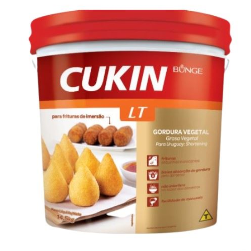 Gordura Vegetal Cukin 14,5kg
