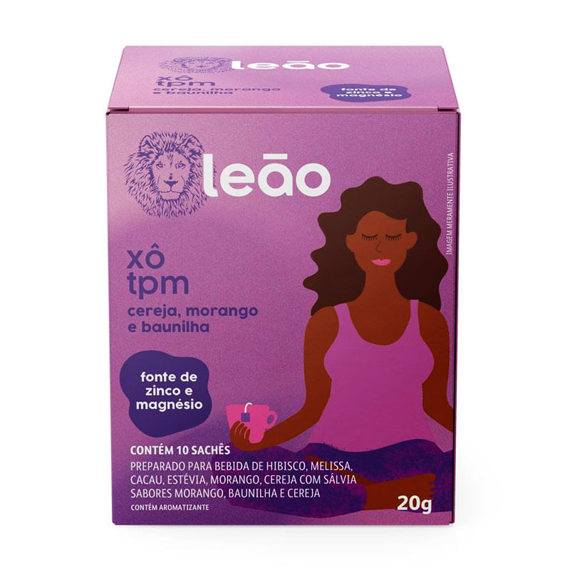 Chá Leão Fases Xô TPM 20g