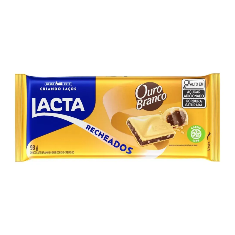 BARRA CHOC LACTA 90G OREO AO LEITE