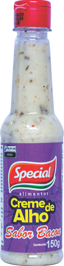 Creme de Alho Special Sabor Bacon 150g
