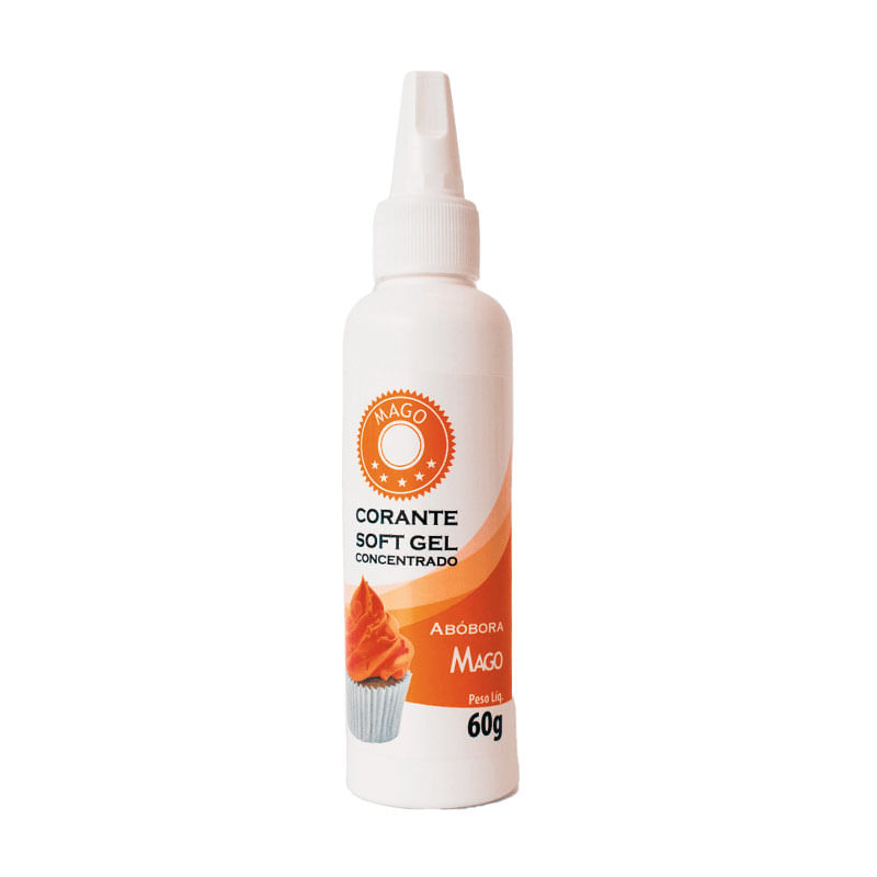 Corante Mago Soft Gel Abobora 60g