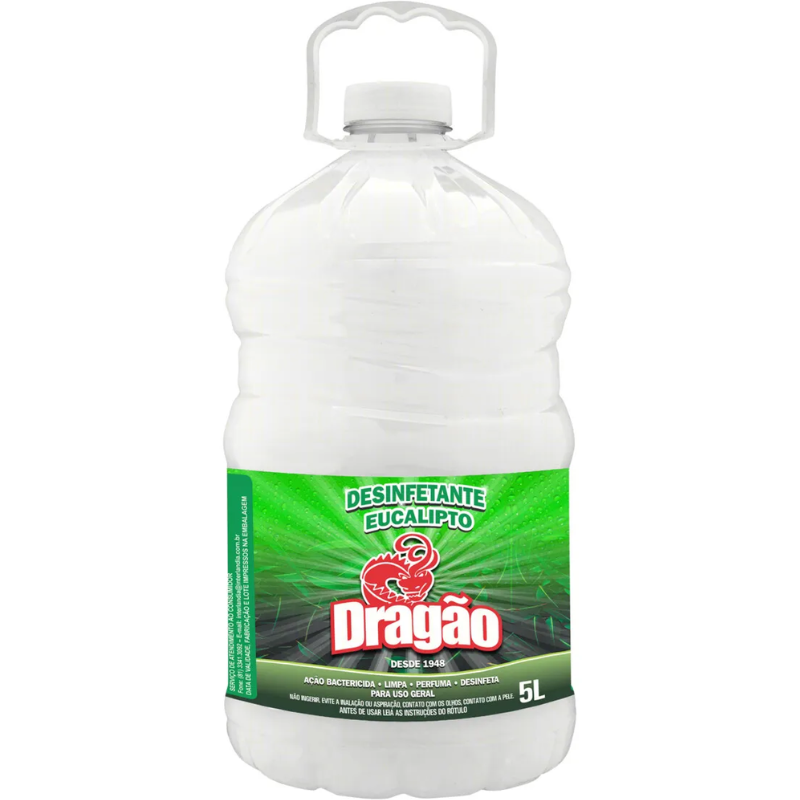 DESINFETANTE DRAGÃO 5L EUCALIPTO