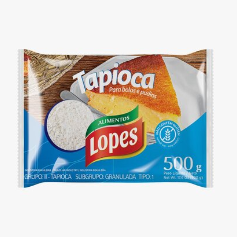 Tapioca Granulada Lopes 500g