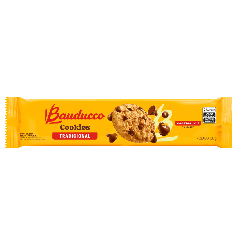 Biscoito Cookie Bauducco 100g Original