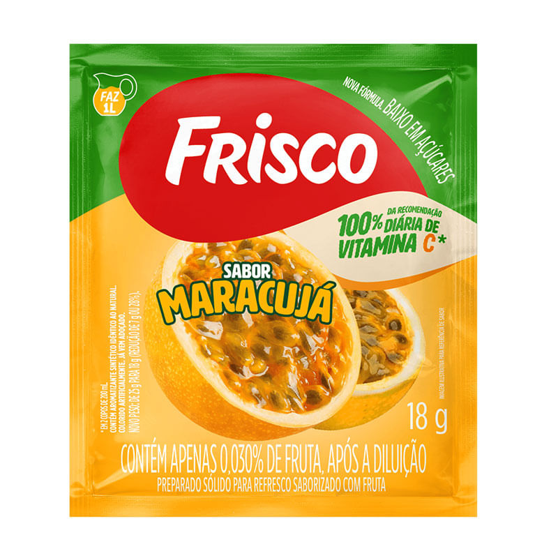 Refresco Frisco Maracuja 18g