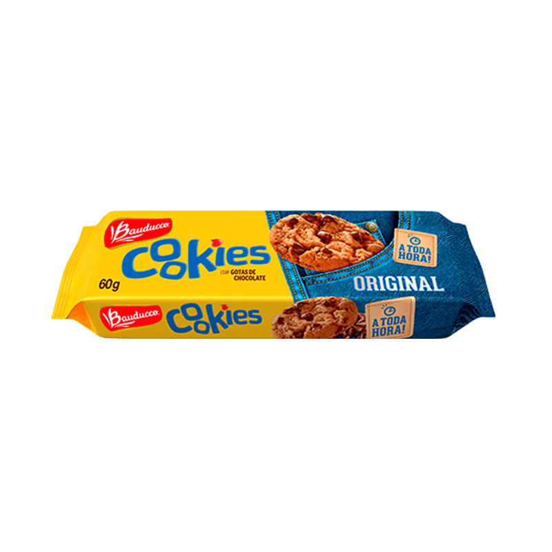 Biscoito Cookie Bauducco 60g Original