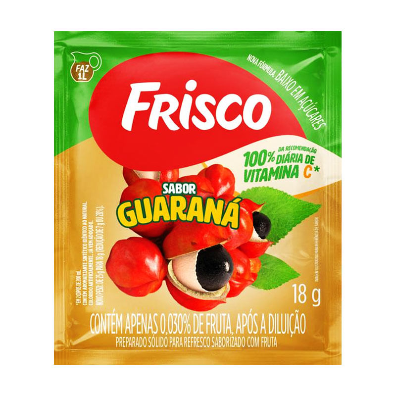 Refresco Frisco Guaraná 18g