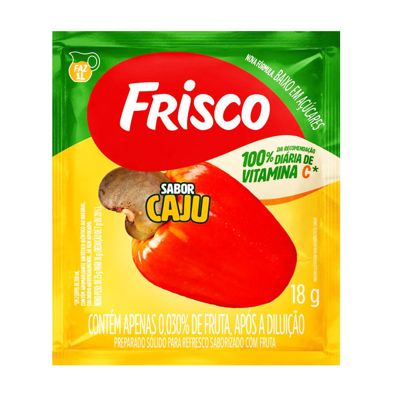 Refresco Frisco Caju 18g