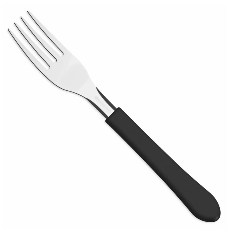 GARFO MESA INOX AVULSO LEME PRETO