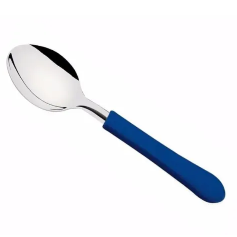 COLHER CHA INOX AVULSO LEME AZUL