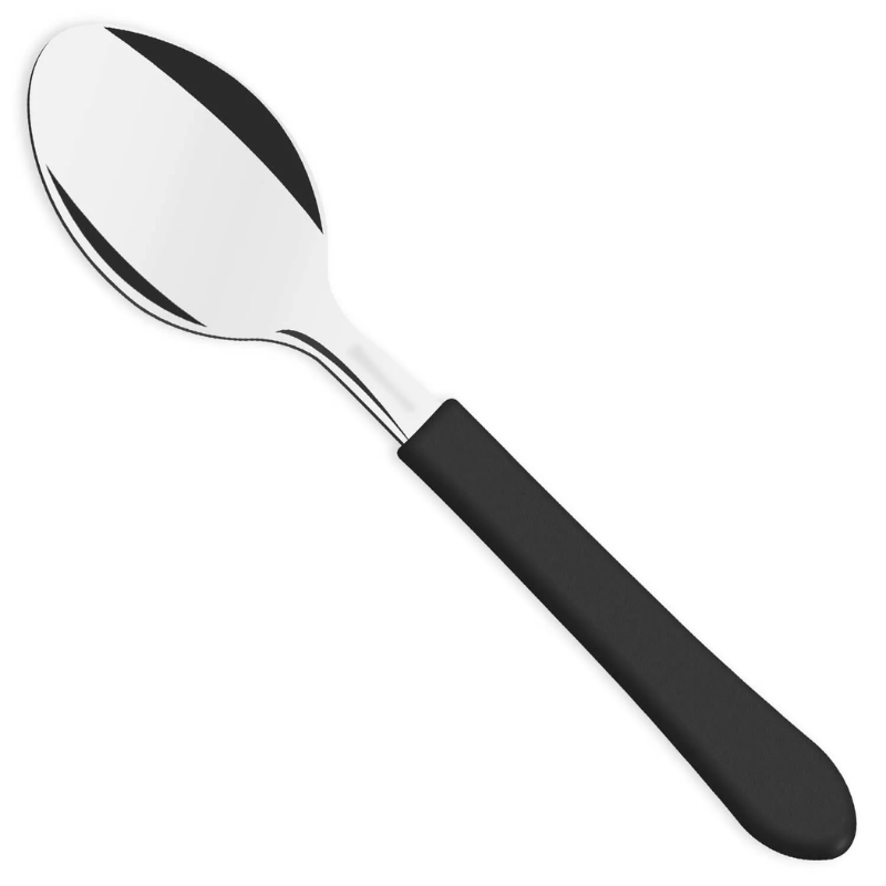 Colher Chá Inox Avulsa Leme Preta