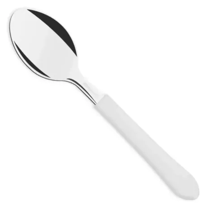 COLHER CHA INOX AVULSO LEME BRANCO