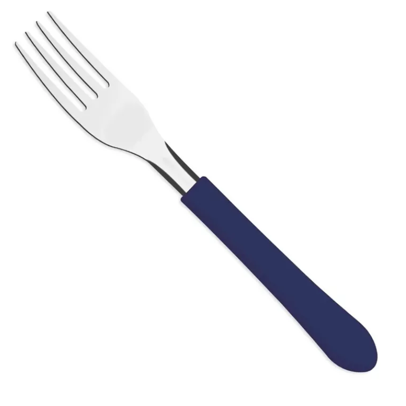 GARFO MESA INOX AVULSO LEME AZUL