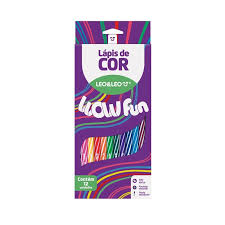 Lapis De Cor Wow Leo e Leo 12un 