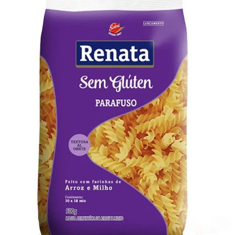 Macarrão Renata Sem Glúten Parafuso