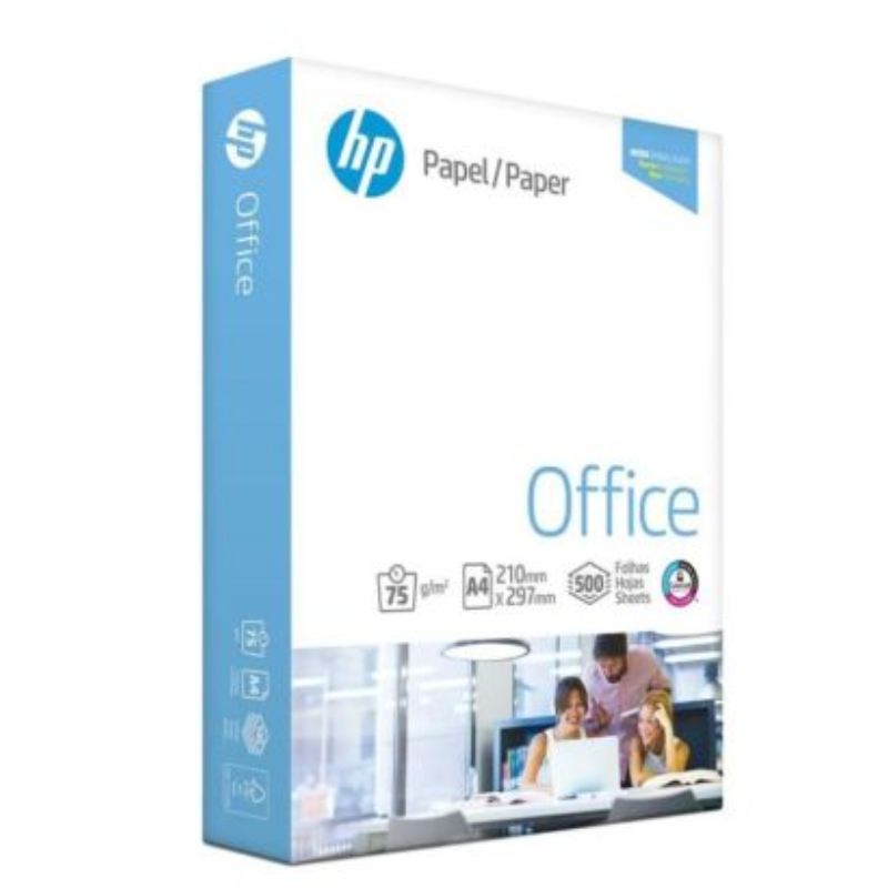 Papel A4 Hp Office Chamex 500 Folhas