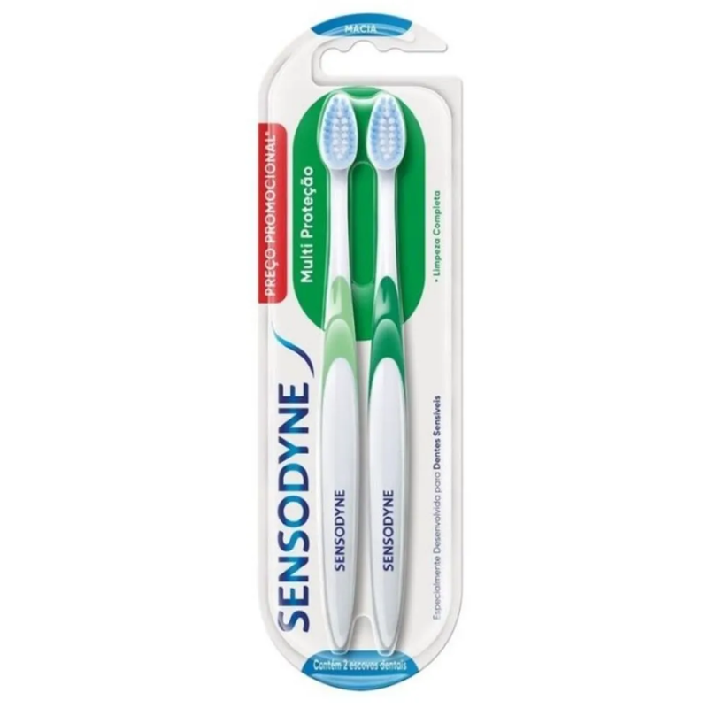 Kit Escova Dental Sensodyne Multi Protecao 2un 
