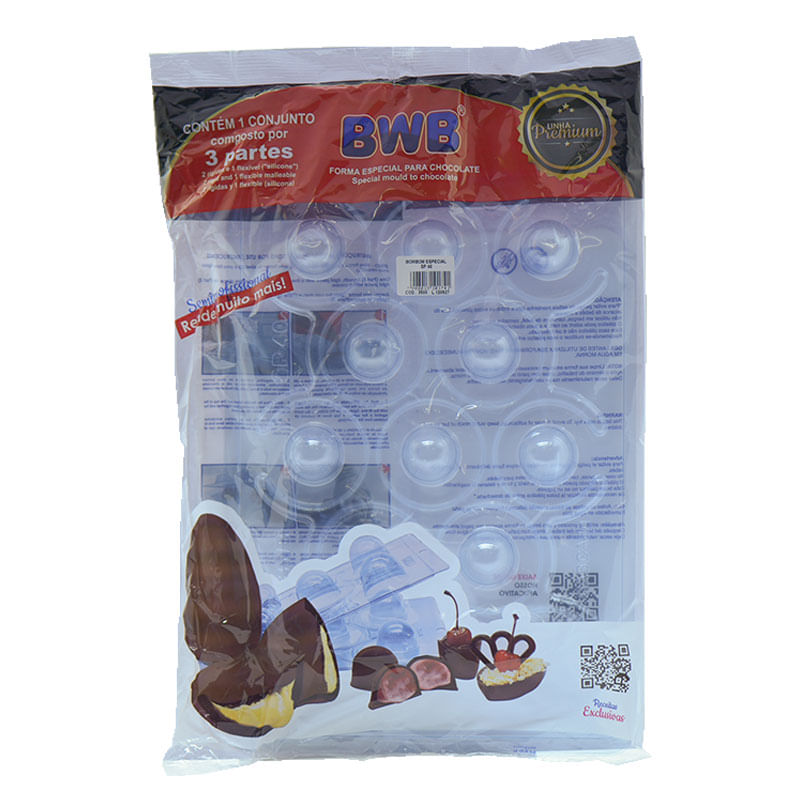 Forma BWB Espacial Semiprofissional 40 Bombom