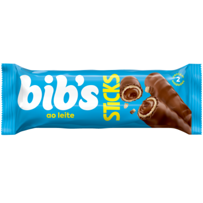 BIBS STICKS AO LEITE 32G