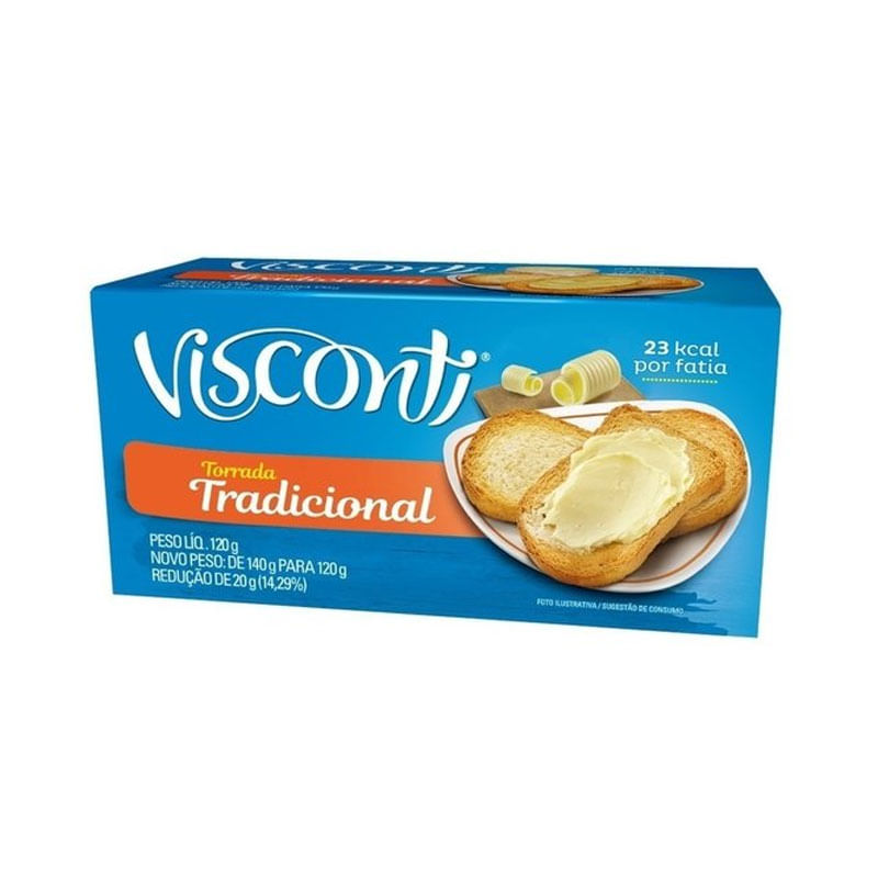 Torrada Visconti 120g Tradicional
