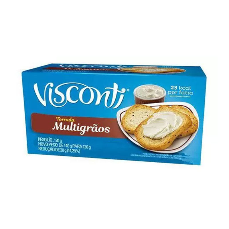 Torrada Visconti 120g Multigraos