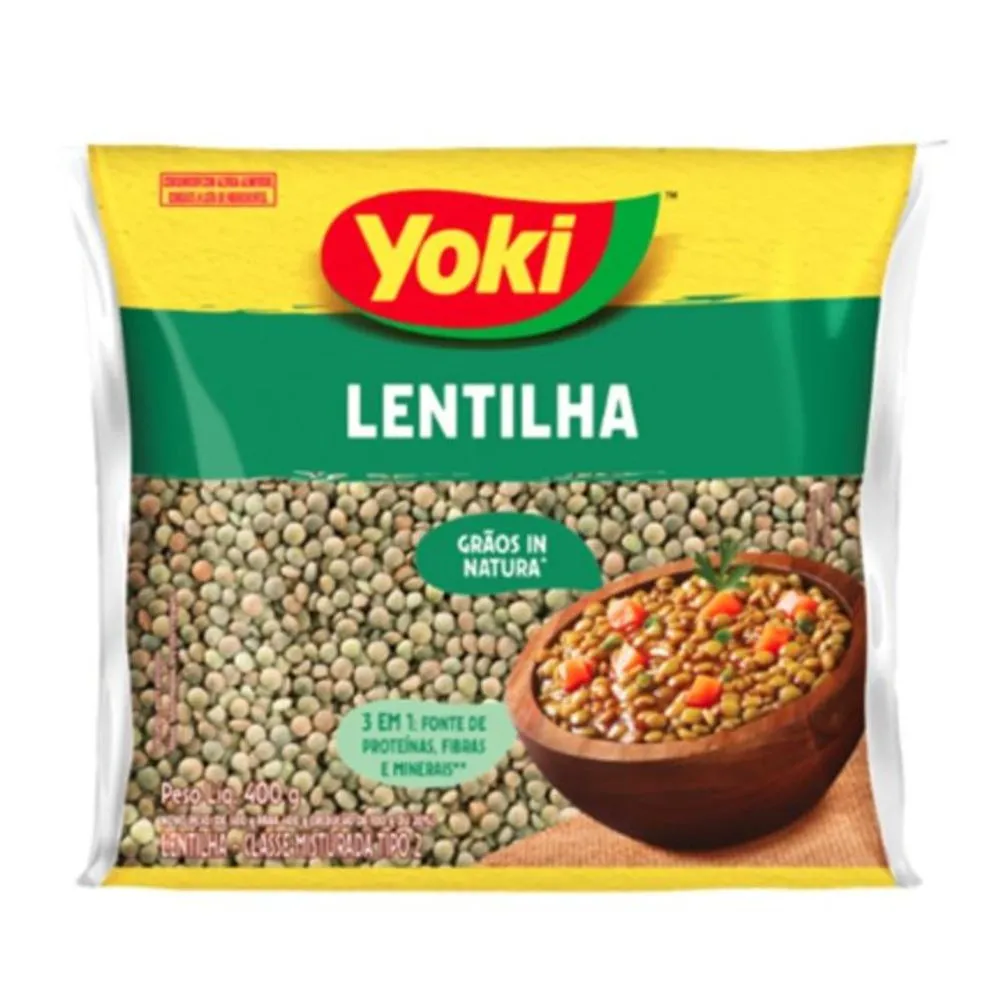 LENTILHA YOKI TIPO 2 400G