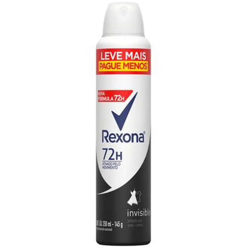 Desodorante Aerosol Men Antibacterial Invisible 250ml