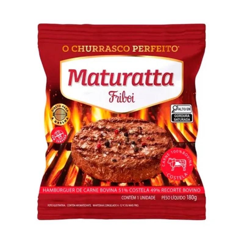 Hambúrguer Maturatta de Costela 180g