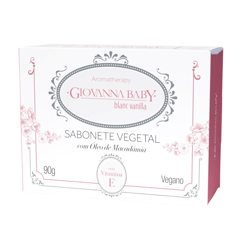 Sabonete Giovanna Baby Blanc Vanilla 90g