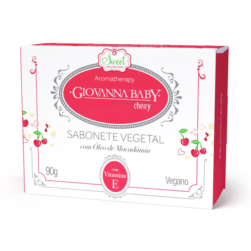 Sabonete Giovanna Baby Cherry 90g