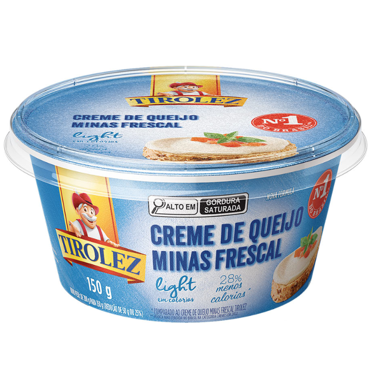 CREME MINAS FRESCAL LIGHT 150G